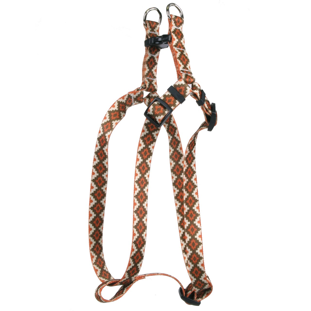 Yellow Dog Design Aztec Sand Step-In Dog Harness 1" Wide And Fits Chest Circumference Of 25 To 40", Large