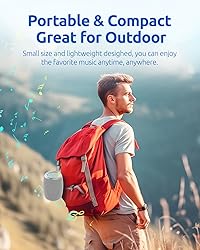 Bluetooth Speaker, Powerful Stereo Sound Portable