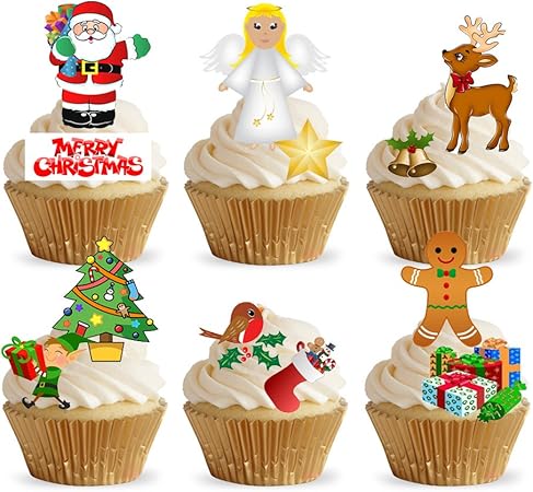 12 Sucre Bonshommes De Neige Comestibles Decorations De Gateau De Sucre De Noel Accessoires De Decoration Figurines Pour Gateaux Napravi Rs
