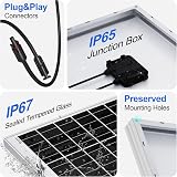 ECO-WORTHY 520W Solar Wind Kit: 400W Turbine + 120W Solar Panel for 12V Off Grid view 7