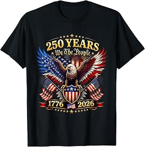 USA 250th Anniversary 4th of July 250 Anniversary USA T-Shirt