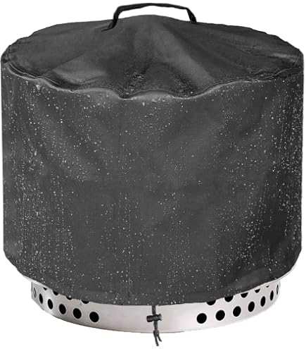 Housse De Protection Imperméable Pour Poêle à Feu Solo Stove Yukon (jusqu'à 68,6 Cm) - Tissu Oxford 600D - Noir - 2