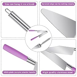 Cunhill 2 Pieces Cake Slicer Cutter Multi Function