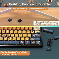 120 Key PBT Pudding Keycap Set ASA Profile with