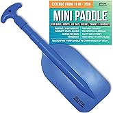 Boat Paddle Telescoping Plastic Collapsible Oar, Kayak, Jet Ski, Rafting | Mini Canoe Paddles, Tubing Floats, Rowing Safety Accessories for Kids and Adults