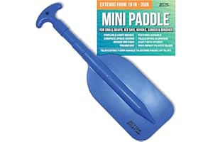 BETTER BOAT Boat Paddle Telescoping Plastic Collapsible Oar, Kayak, Jet Ski, Rafting, Mini Canoe Paddles, Tubing Floats, Rowing Safety Accessories for Kids and Adults