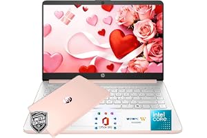 HP New Everyday Slim Laptop • 2027 Edition • Microsoft Office 365 Included • Intel N150 • 128GB SSD + 1TB Cloud Storage • Stu