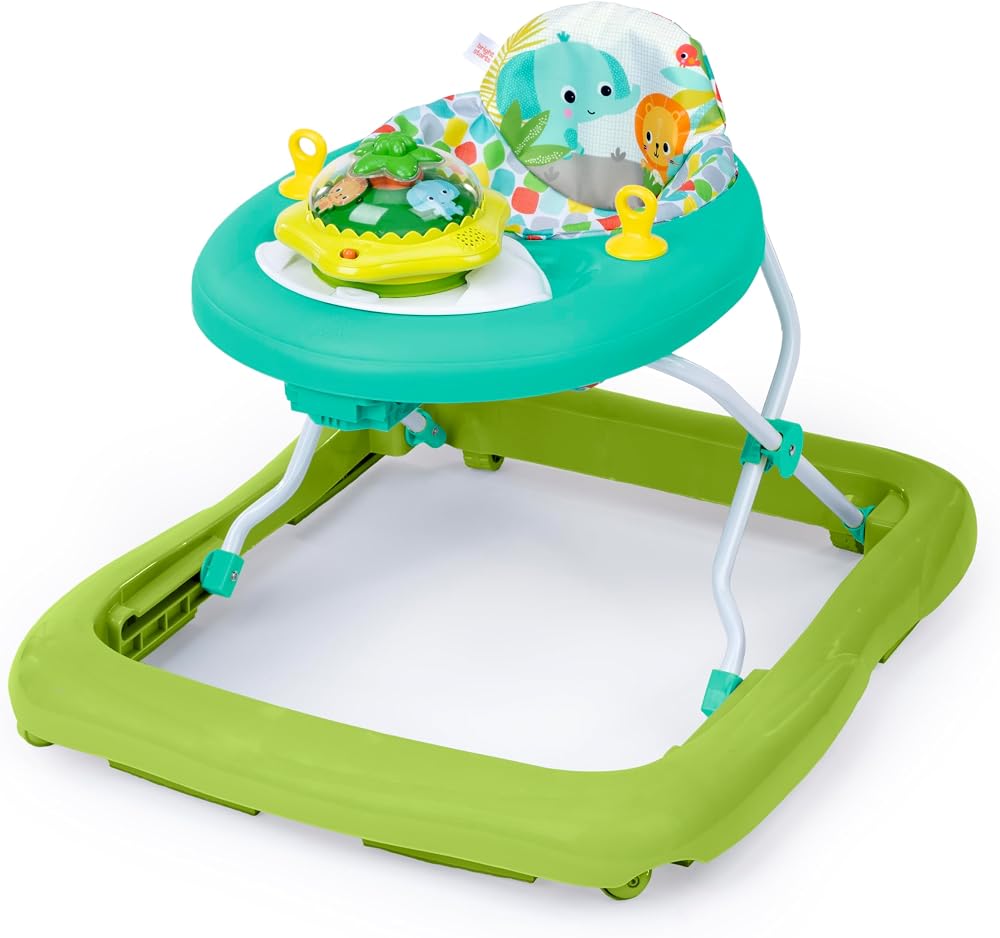 Bright Starts Wanderlights Baby Walker 2 Modes 10+ Melodies Floor Play Toy