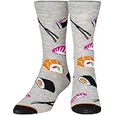 Crazy Socks – Fun Food & Snack Novelty Crew Socks – Takeout & Fast Foods Styles – Unisex Large Comfy Gift Socks