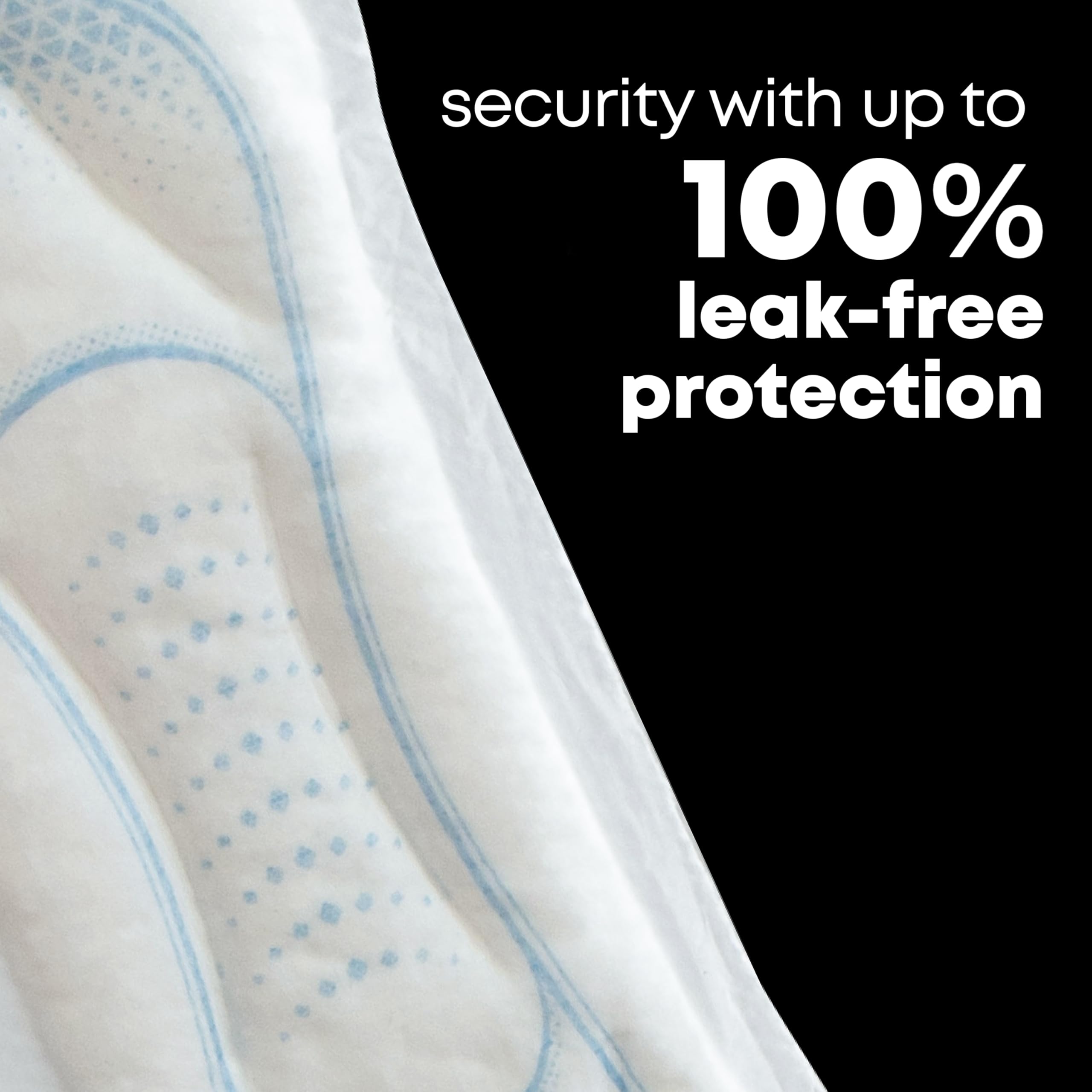 U by Kotex Clean & Secure Overnight Maxi Pads, 90 Count (3 Packs of 30) (Packaging May Vary)