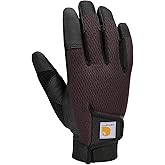 Carhartt womens Synthetic Leather High Dexterity Touch Sensitive Secure Cuff Glove