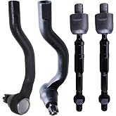 KFVF 4PC ES800239 ES800240 EV800246 Tie Rods for Honda Civic 2006-2011 1.8L | Steering Front Outer Inner Tie Rod End Kit for Honda Civic 2006 2007 2008 2009 2010 2011 1.8L