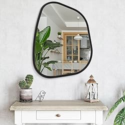 Irregular Bathroom Mirror Modern Oval Wall Mirror