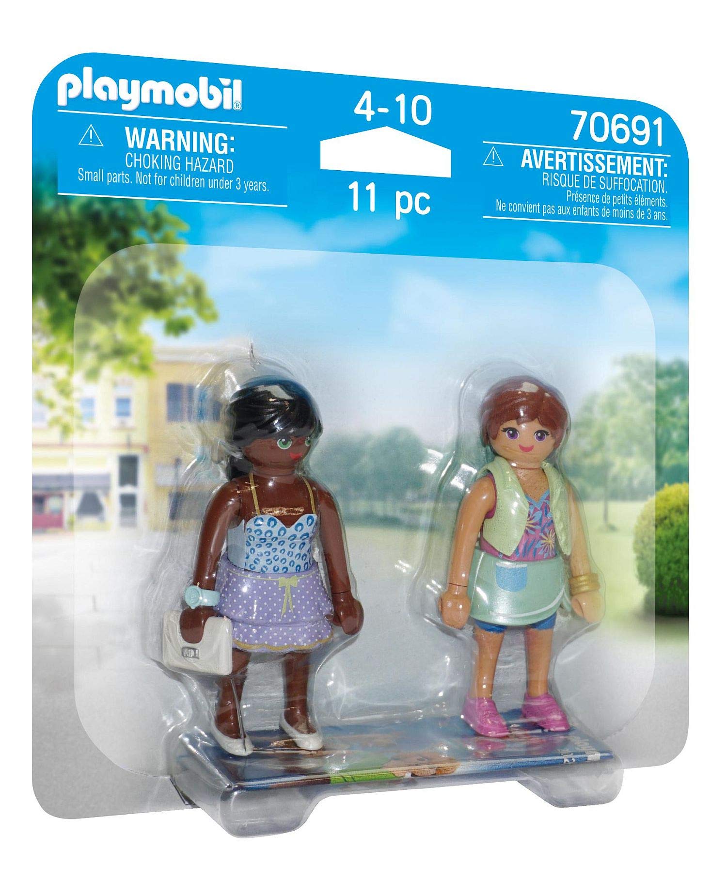 PLAYMOBIL City Life 70691 DuoPack Shopping Girls from 4 Years