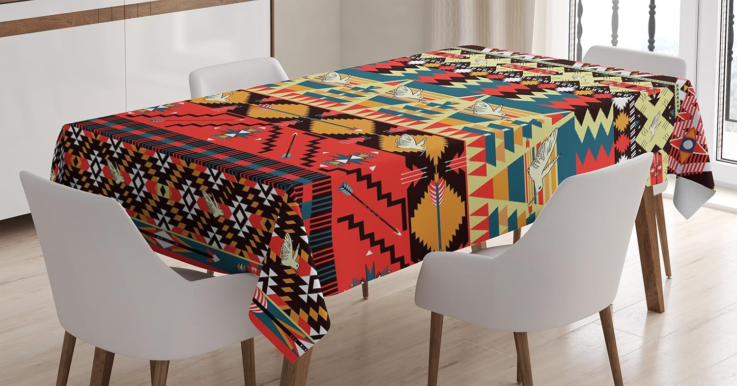 Best native american table cloth