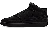 Nike Men's Court Vision Mid Sneaker, Black 001, 11