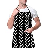 aiwkjdns Men Kitchen Cooking Aprons,Adjustable cute cooking aprons for women with pockets Funny Gifts for Husband Dad