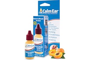Miracell Calm Ear Drops 14.7 ml – Natural Relief for Itchy, Irritated & Dry Ears - Lubricates Earplugs & Hearing Aids