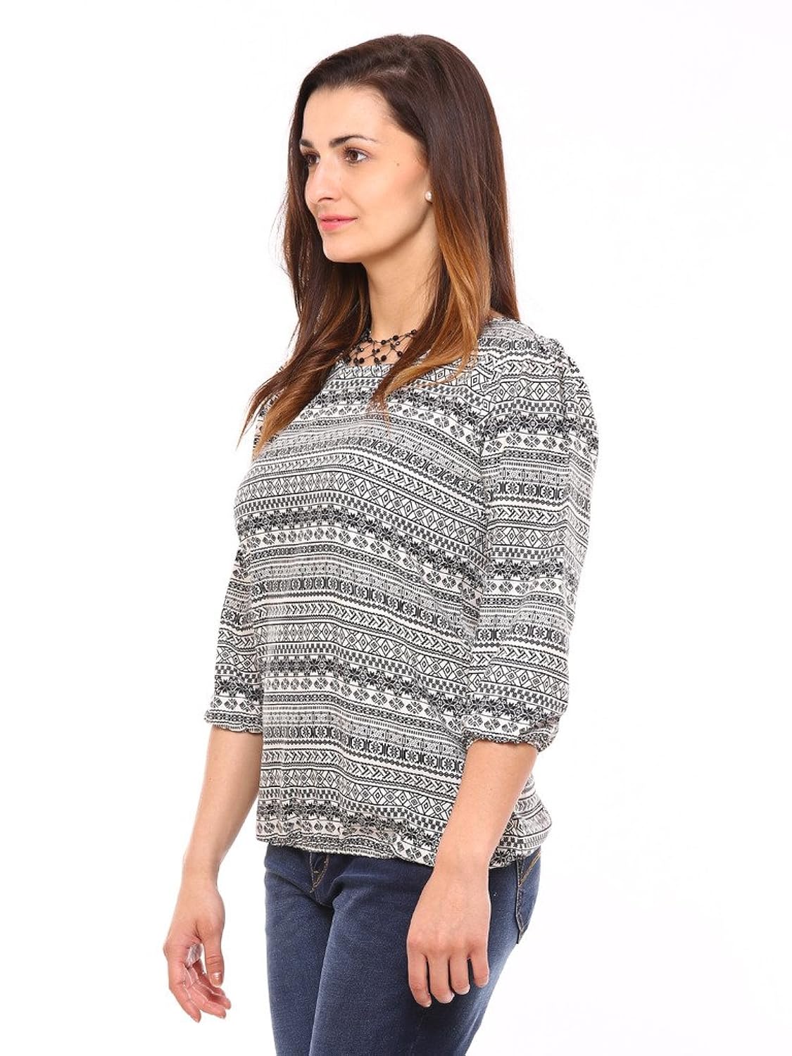 vvoguish women's regular fit cotton top