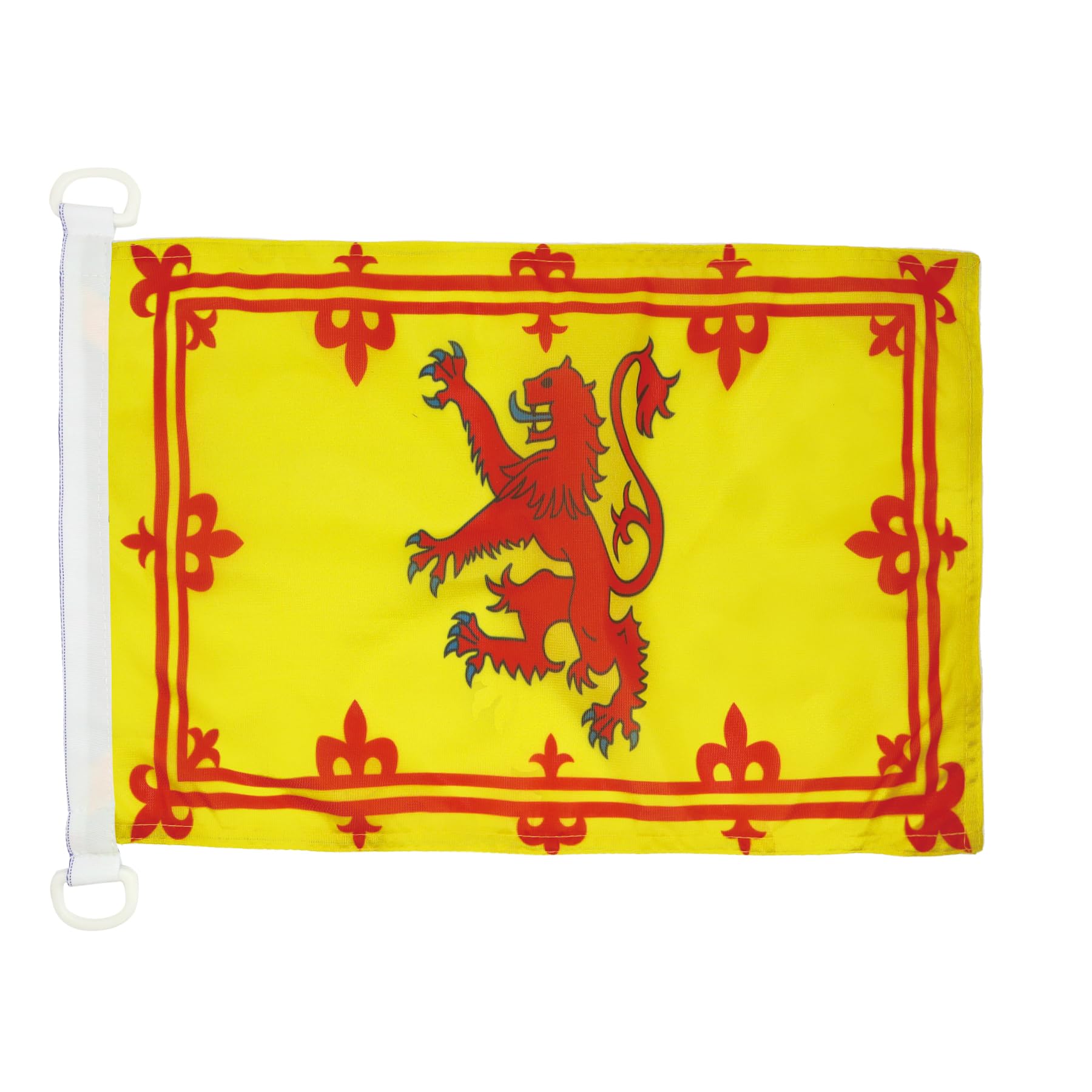 AZ FLAG - Kingdom of Scotland Nautical Flag - 18'' x 12'' - For Outdoor and Boat - Royal Scottich Banner Knitted Polyester with Two Plastic Rings - Vivid Colors - 12x18 in - 45x30 Cm