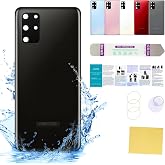 UooFide Back Glass Replacement for Samsung Galaxy s20+ SM-G986 (Cosmic Black)