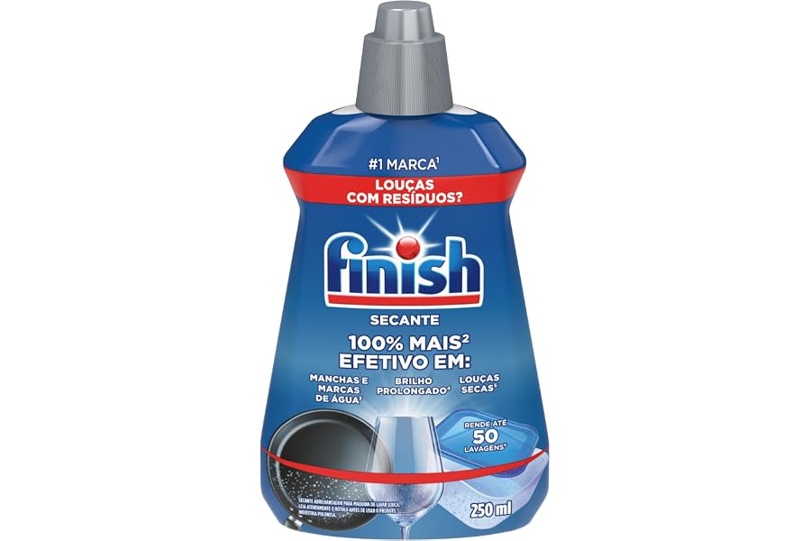 Finish Secante para Lava Louças e Abrilhantador 250ml