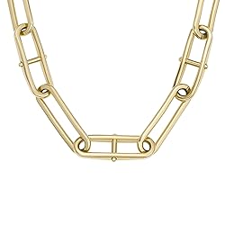 Fossil Women's Heritage D Link Stainless Steel
