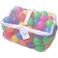 Wonder Space Soft Pit Balls, Chemical-Free Crush Proof Plastic Ocean Ball, BPA Free with No Smell, Safe for Toddler Ball Pit/