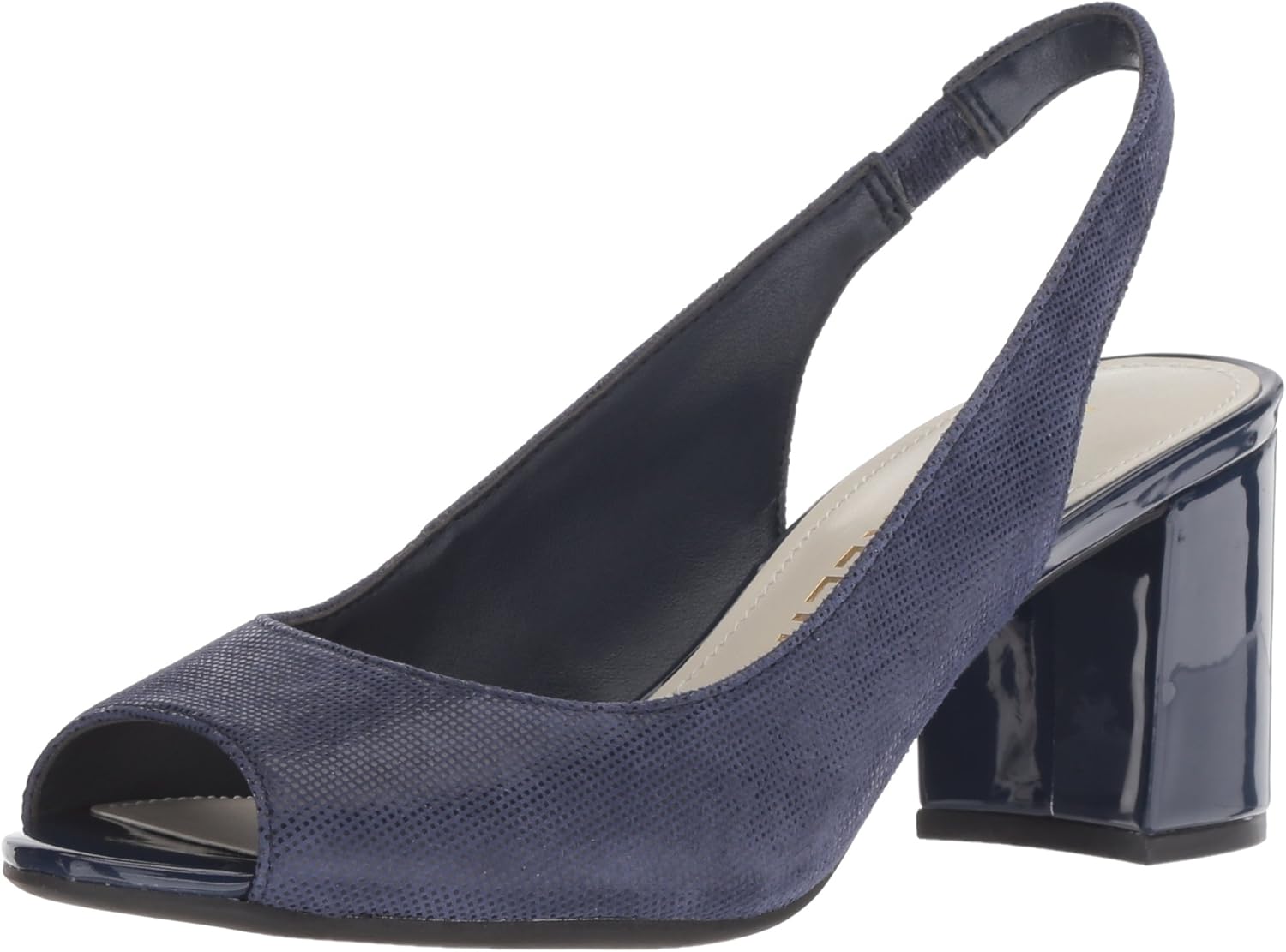 anne klein peep toe slingback