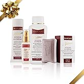 MAKARI Naturalle Intense Extreme Gift Set | Rejuvenating Skin Care with SPF15 | 4-Piece Botanical Facial Kit for Dry to Normal Skin