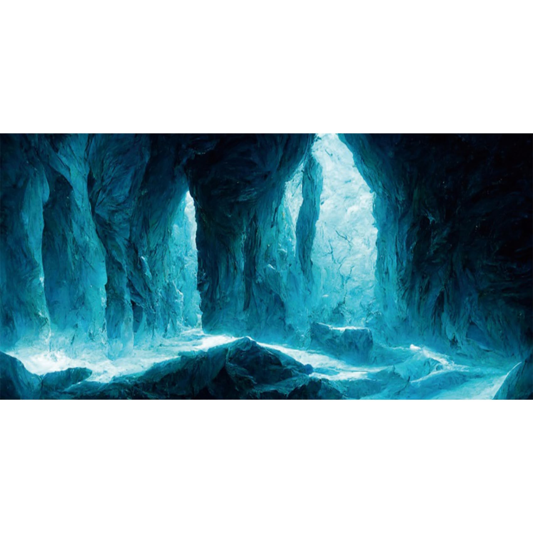 Photo 1 of AWERT 72x24 inches Rock Cave Aquarium Background Rock Pillar Terrarium Background Cave Fish Tank Background