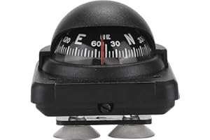 Car Compass, Practical Firm Dashboard Widely Use for Yacht for Rides for Camping for Outdoor Activities