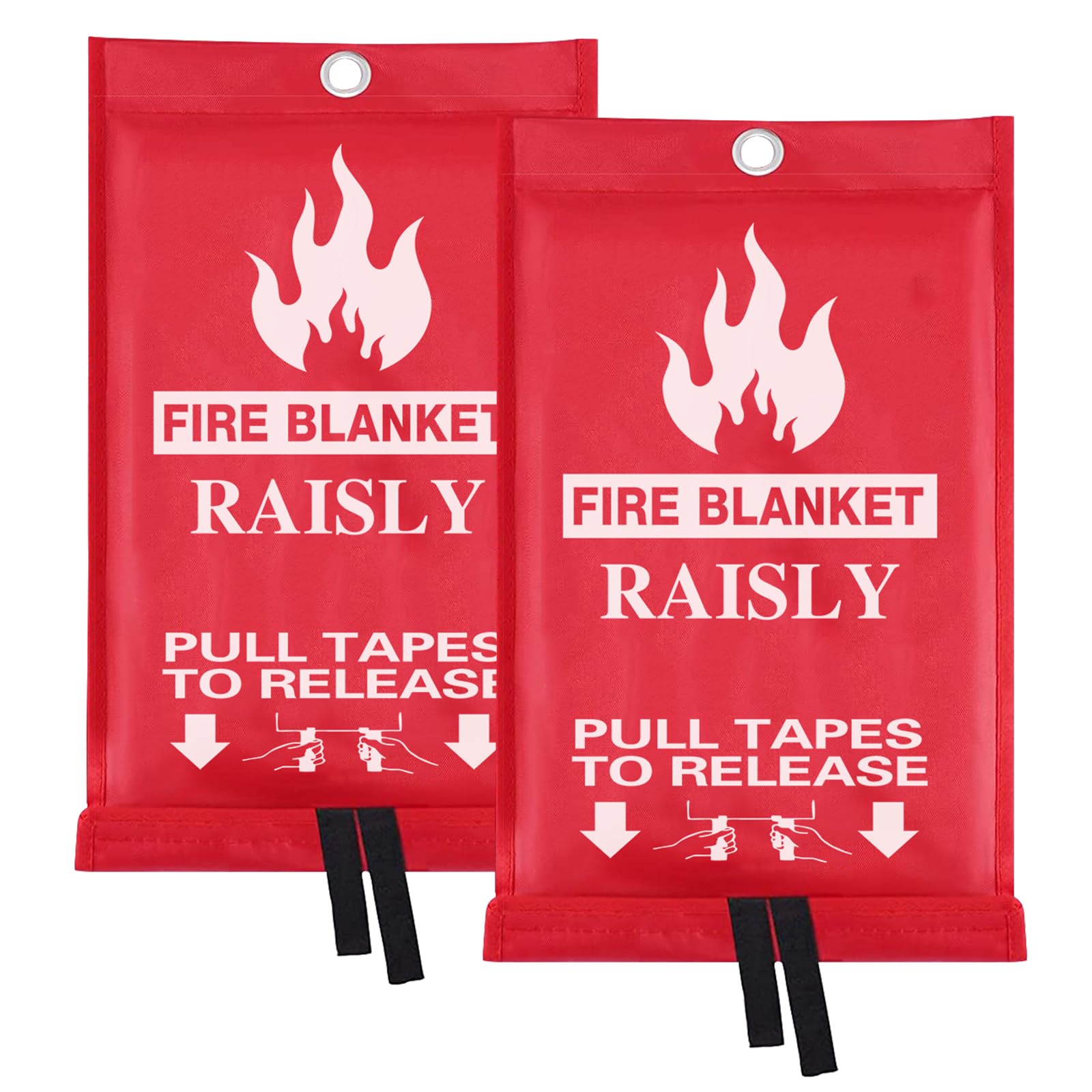 RAISLY Fire Blanket for Home 39'' x 39'' Emergency