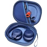 LTGEM EVA Hard Case for JBL Live 770NC/660NC/650BT/460NC/670NC/400BT/500BT and JBL Tune 770NC/710BT/720BT/760NC/700BT/750BT/510BT/660NC/520BT/500/Tour One/E45BT Bluetooth Wireless Headphone(Blue)