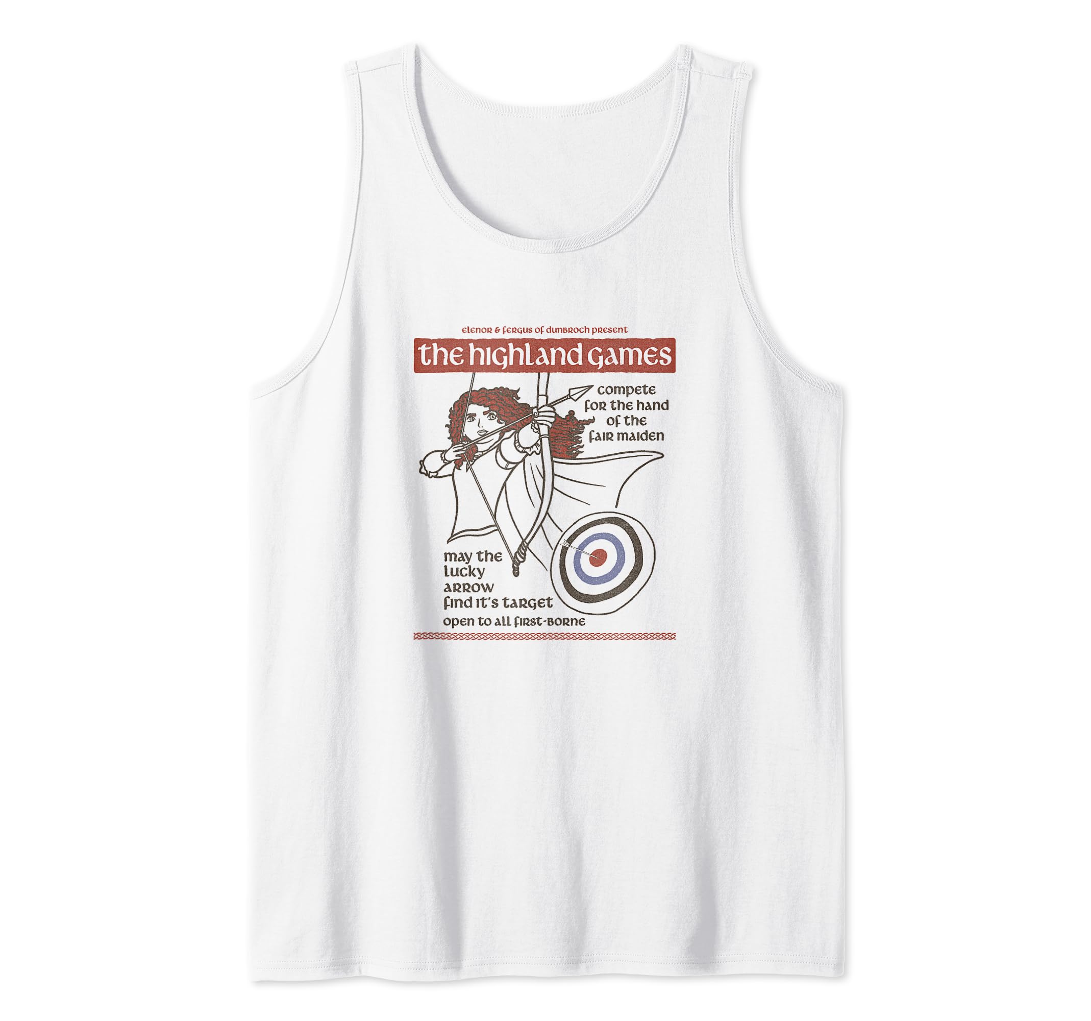 Disney Brave Merida The Highland Games Tank Top