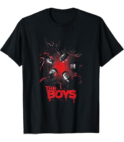 Amazon.com: The Boys The Seven Comic Superhero TV Show T-Shirt