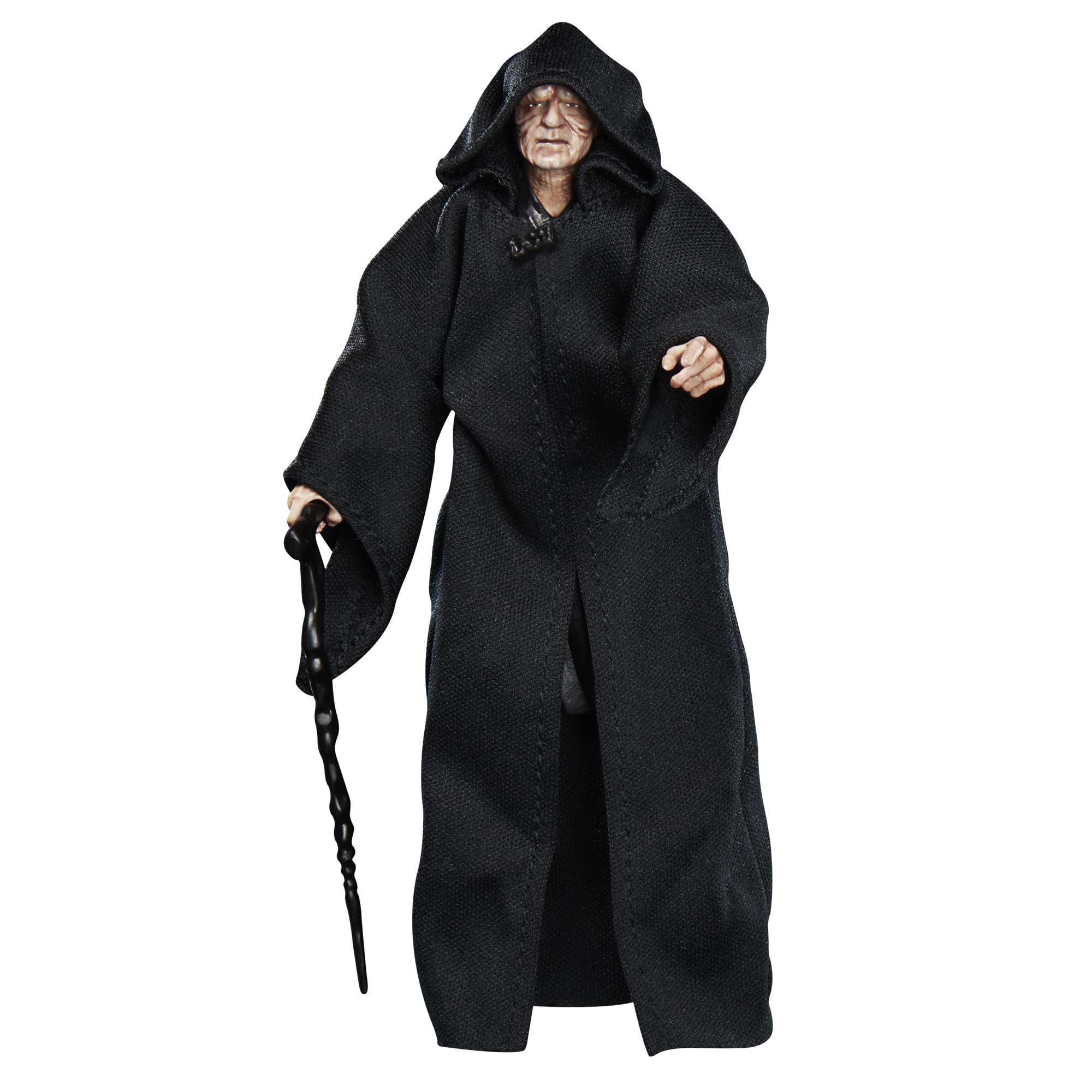 Star Wars Hasbro The Black Series Archive Emperor Palpatine Toy Scale Return of the Jedi Action Figure, Kids, Multicolor, One Size, 6-Inch