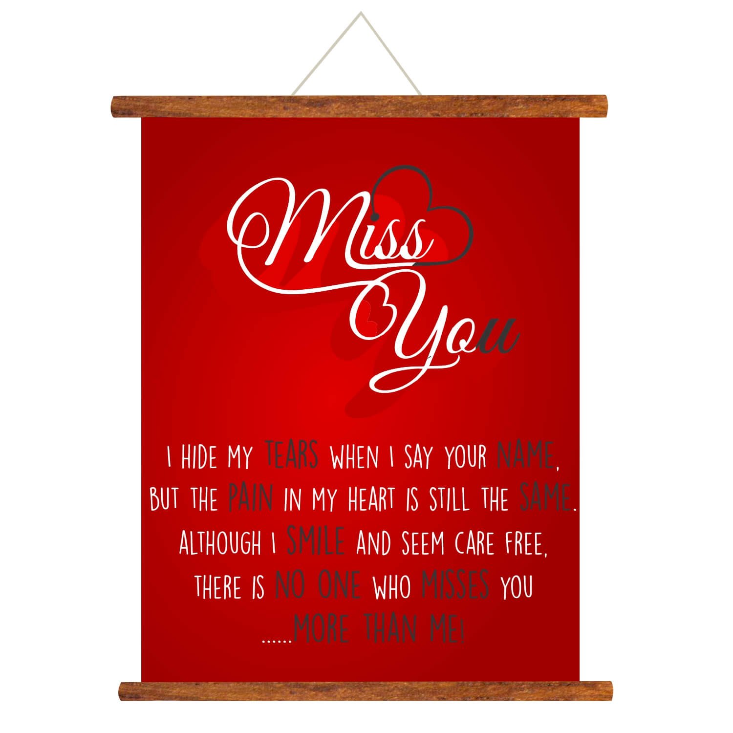 Buy Yaya Cafe Valentine Miss You Greeting Card Gift For Girlfriend