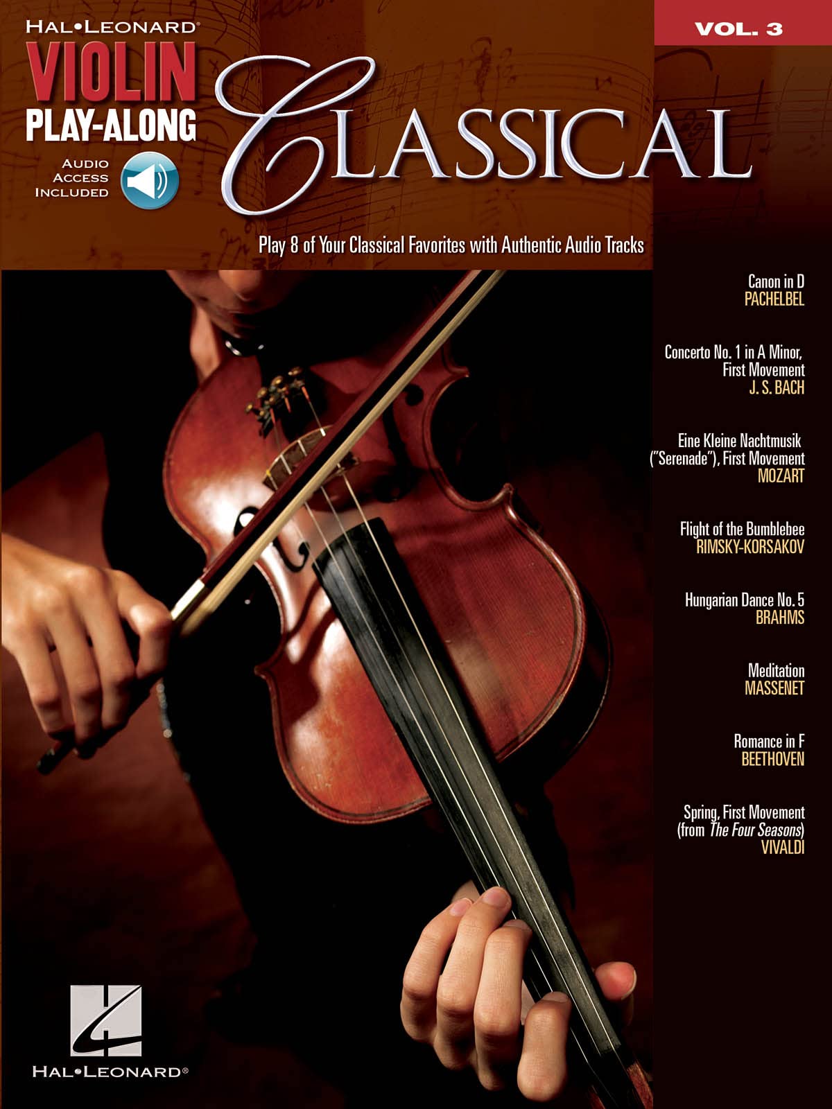 Classical : 3 (Hal Leonard Violin Play Along)