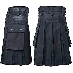 Modern Utility Kilts-Men's Plus Size Scottish