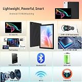 Byxsb Android 14 Tablet 10.1 inch Octa-Core 8GB RAM 64GB ROM 1TB view 2