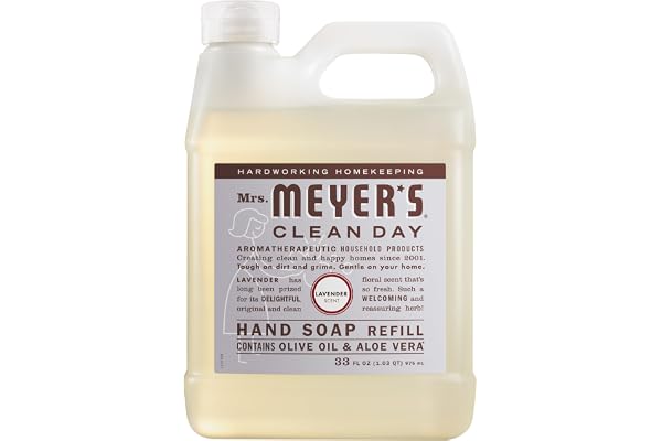Mrs. Meyer's Clean Day, Hand Soap Refill, Lavender Scent, 33 Fl Oz
