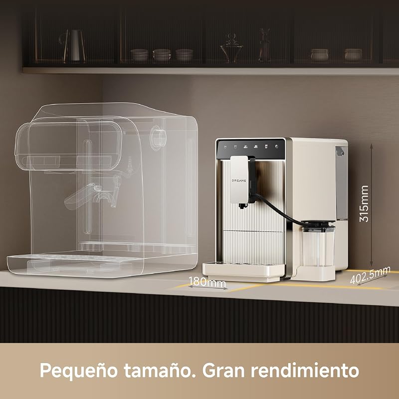 Ecceluxe Slim, Cafetera Espresso Automática