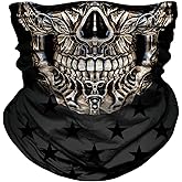 Seamless Neck Gaiter Shield Scarf Bandana Face Mask Seamless UV Protection for Motorcycle Cycling Riding Running Headbands