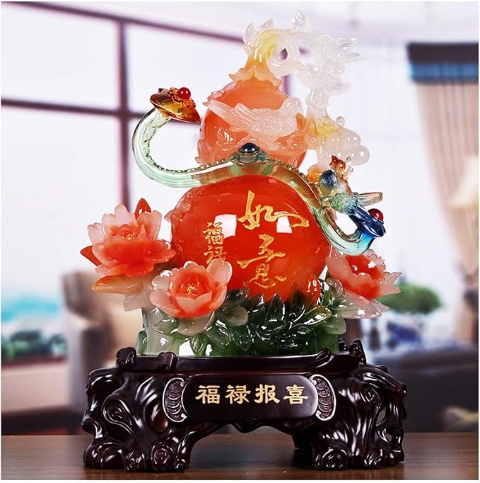 Statue Feng Shui Wu Lou Decoration Lucky Housewarming New Home Gift