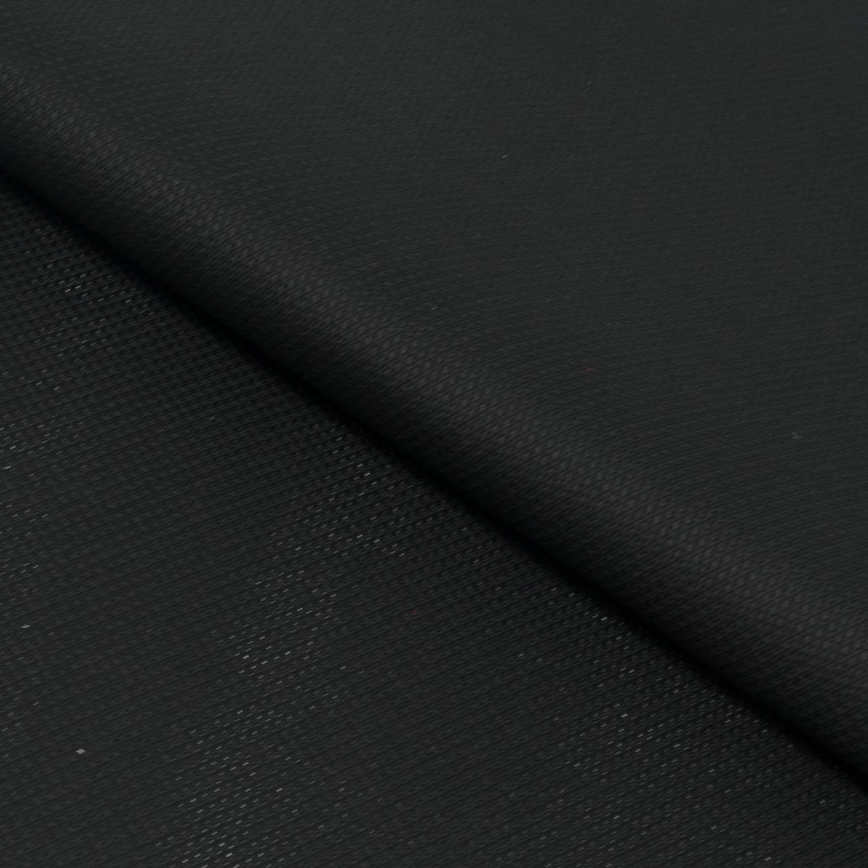 Zweigart Black (720) 14 Count Fat Quarter Aida Measuring 55cm x 50cm (21 x 19 Inches)