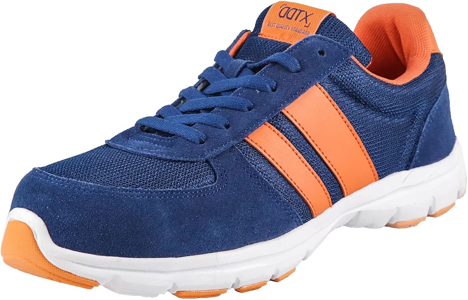 blue steel toe shoes