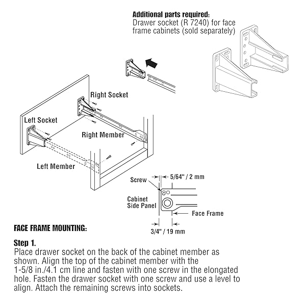 PRIME-LINE MP7211 DRAWER SLIDE KIT – REPLACE DRAWER TRACK HARDWARE – SELF-CLOSING DESIGN –FITS MOST BOTTOM/ SIDE-MOUNTED DRAWER SYSTEMS –17-3/4 IN. STEEL TRACKS, PLASTIC WHEELS, WHITE (1 PAIR)