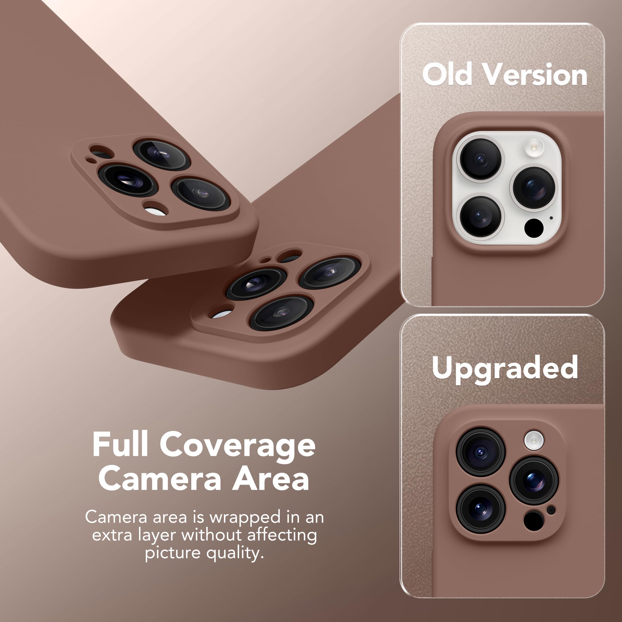 Magnetic for iPhone 13 Pro Max Case, Compatible with MagSafe, [Full Camera Protection][Screen Protector] Silicone Shockproof Protective Phone Case for iPhone 13 Pro Max 6.7