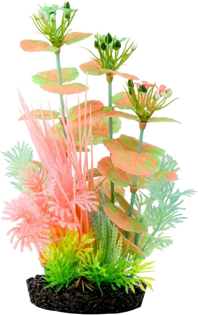 Aquarium Glow Plants Saima A Glow In The Dark Artificial Aquarium Plant Decor By Amazon De Haustier